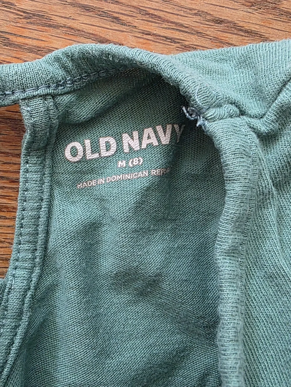 Old Navy Teal Graphic 'Wild At Heart' Short Sleeve Tee